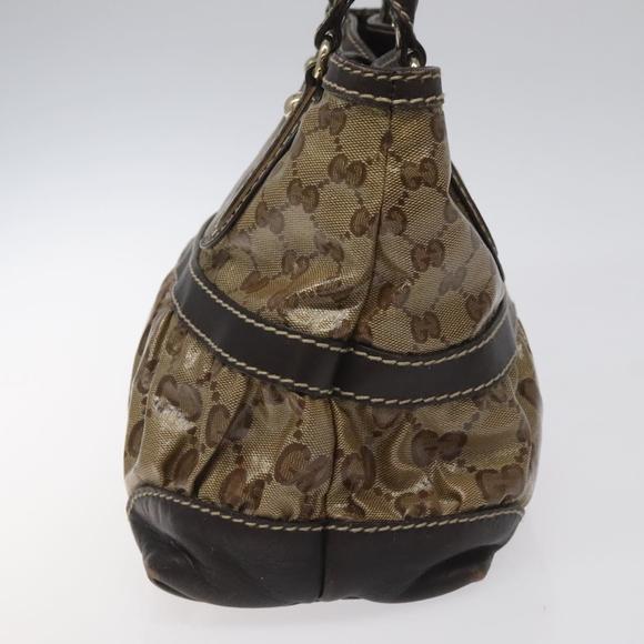 GUCCI GG Crystal Tote Bag Brown 223964 Auth KD062 - Picture 5 of 16